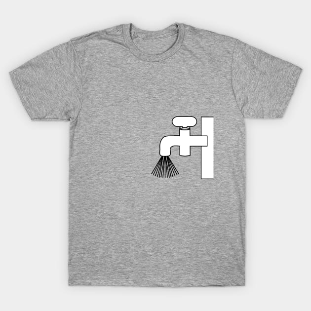 Water Tap T-Shirt by Madhur